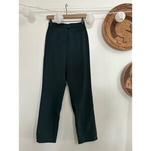 Viventy Women's Dress Pants Size 10 Green High Rise Casual Trousers